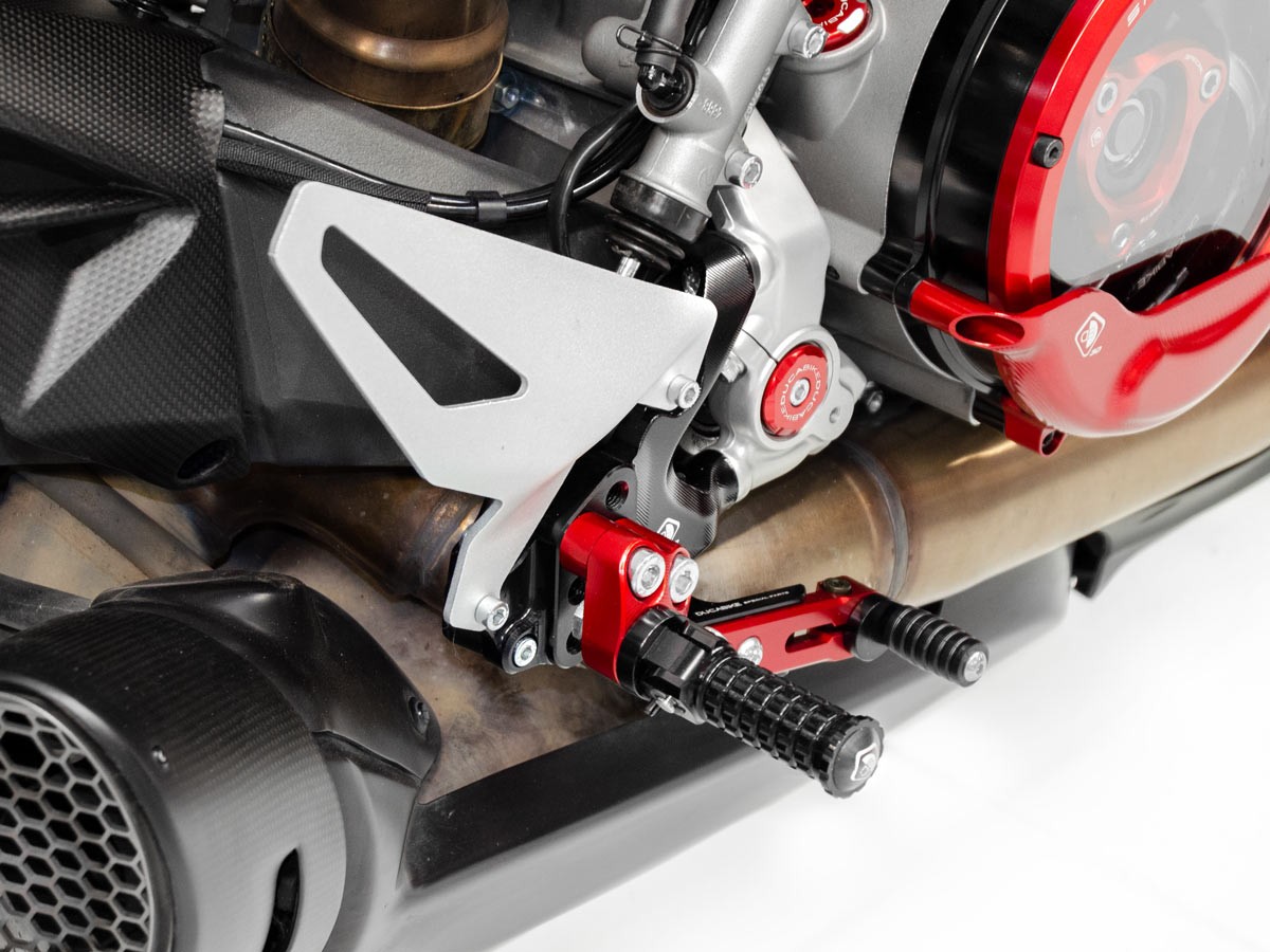 Ducabike Adjustable Rearsets for the Ducati Streetfighter V2